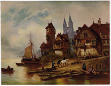 On the Banks of the Scheldt
by W. A. Meyerheim 